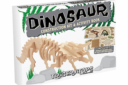 Professor Puzzle Triceratops Construction Kit