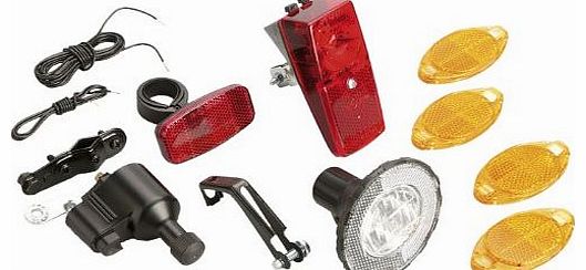Profex 12 Parts Bike Lights Set