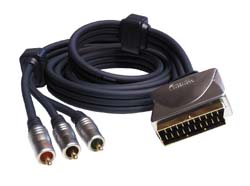 Profigold PGV372 1.5m Component Video to Scart Cable