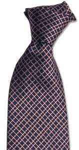 Profuomo Pink and Blue Silk Tie