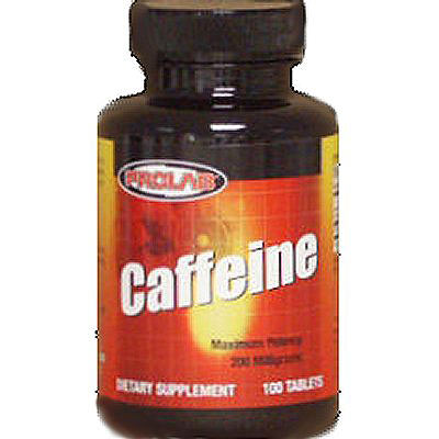 Caffeine 200mg (100 capsules) (PL-0009 - Caffeine 200mg (100 caps))