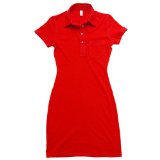 Promod American Apparel - Fine Jersey Leisure Dress, Red, L