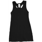 Promod American Apparel - Kids 2x1 Rib Racerback Dress, Black, 6
