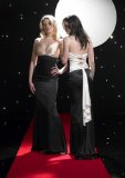 Promod Dynasty Annabels Evening Dress Black and Ivory - 10