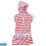 Promod Happy price* girls hooded dress by vertbaudet pink 6y