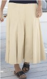 Promod Penny Plain - Taupe 12long Corduroy Skirt