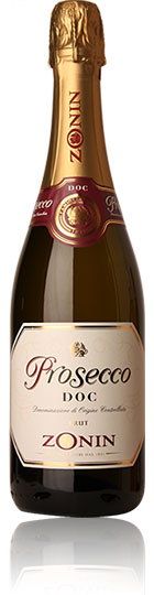 Prosecco Zonin NV, DOC 750ml Bottle