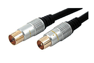 Prosignal 2m Aerial Cable - HQ OFC Plug to Socket Cable