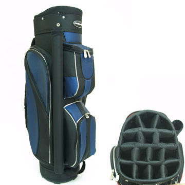 Prosimmon Golf 14 Way Divider Bag Black/Blue