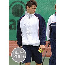 Prostar Aurora Light Weight Jacket White-Navy/Scar