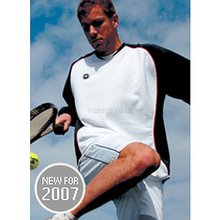 Prostar Equinox Sweat Shirt White-Navy/Scarlet (Junior)