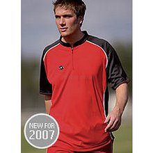 Prostar Horizon Polo Shirt Scarlet Black/White