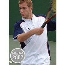 Prostar Horizon Polo Shirt White-Navy/Scarlet