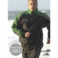 Prostar Hurricane Shower Jacket Black-White