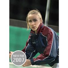 Prostar Hurricane Shower Jacket Navy-Maroon/White