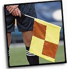 Linesman Flag Scarlet-Yellow
