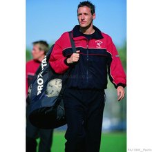 Prostar Pacific Football Jacket Scarlet-Black/White