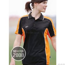 Prostar PRO STAR Atlas Polo Shirt Black-Tang/White (Junior)