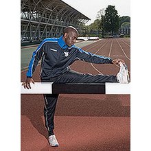 Prostar Vapor Poly Jacket Black-Royal/White