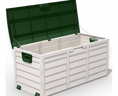 Proteam AC1053 - Lockable Green / Beige Garden Cushion / Storage Box