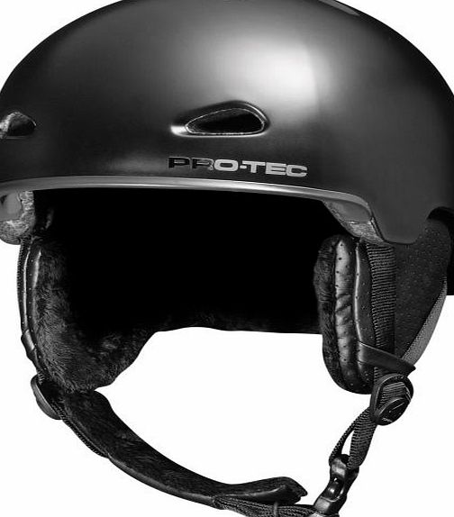 Protec Mens Protec Commander Helmet - Satin Black