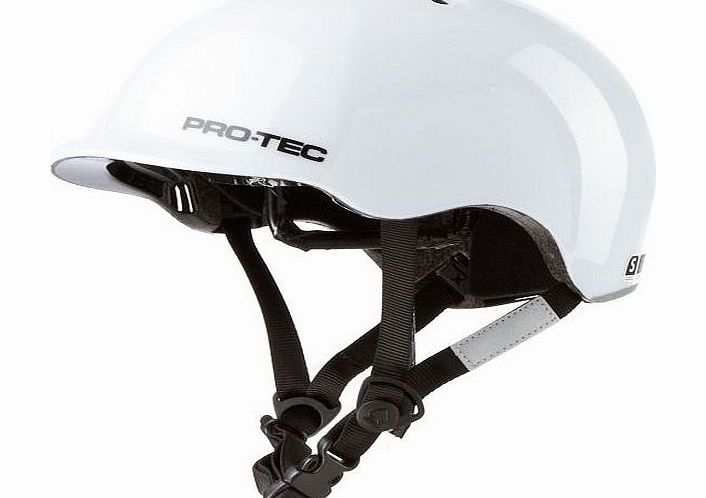 Protec Riot Street Helmet - Gloss White