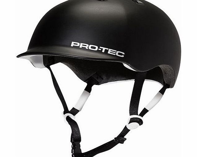 Protec Riot Street Helmet - Satin Black