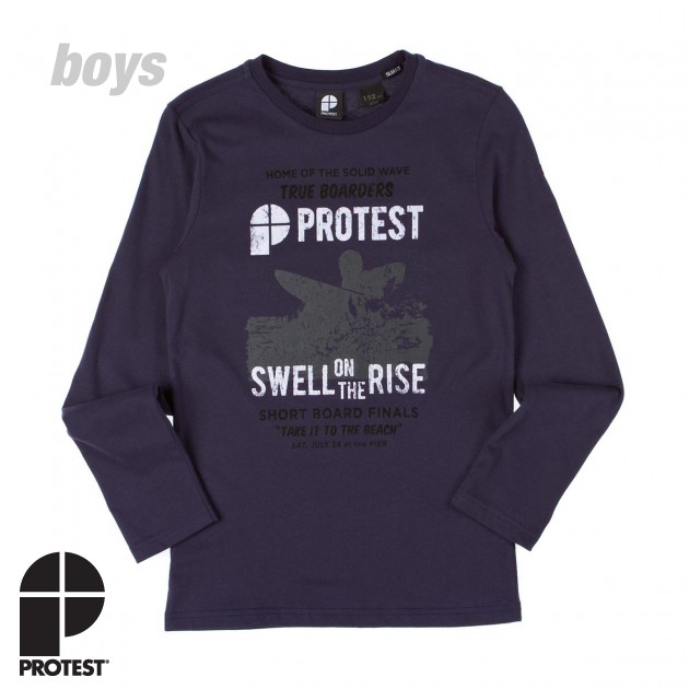 Boys Protest Biggin Jr Long Sleeve T-Shirt -