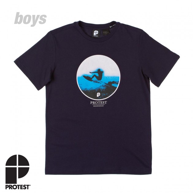 Protest Boys Protest Chell JR T-Shirt - Orion Blue