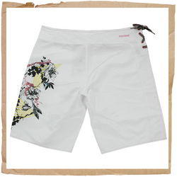 Driscoll Board Short White