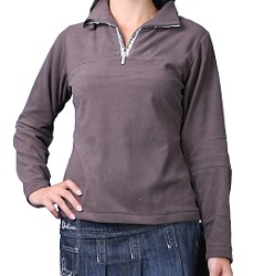 Protest Girls Protest Mute Microtop Fleece Grey