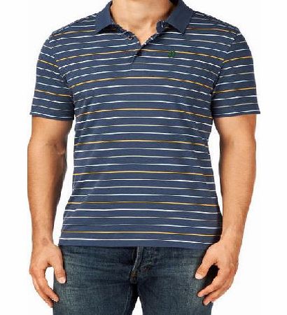 Protest Mens Protest Rich B Polo Shirt - Blue Grey