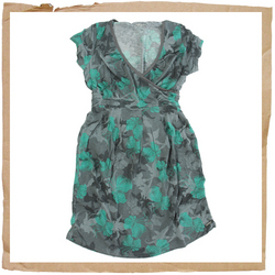 Protest Skyline Dress Smoke