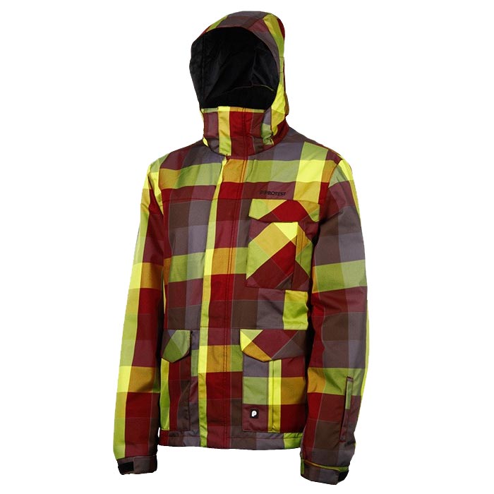 Protest Snowboard Jacket - Cypress - Barn Red