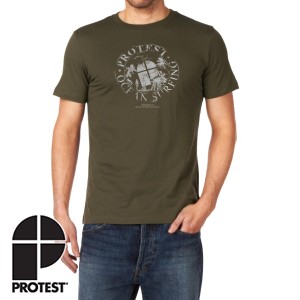 Protest T-Shirts - Protest Amata T-Shirt - Green