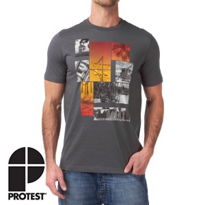 T-Shirts - Protest Lev T-Shirt - Metal