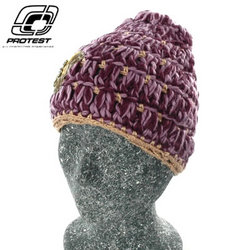 Protest Weekend Beanie Aubergine