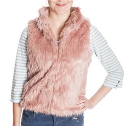 Protest Womens Kotka Fur Gilet - Powder Pink