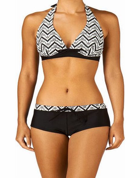Protest Womens Protest Multi Halter Bikini - True Black