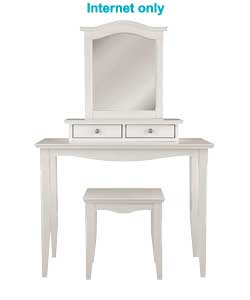 provence Dressing Table Mirror and Stool
