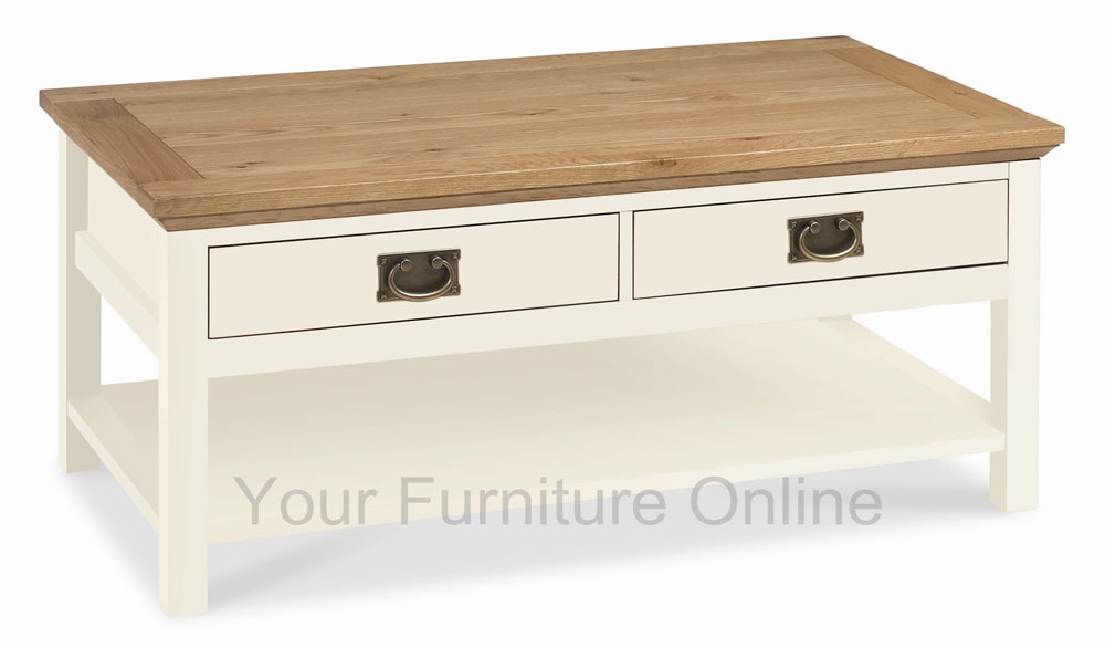 Provence Two Tone Coffee Table