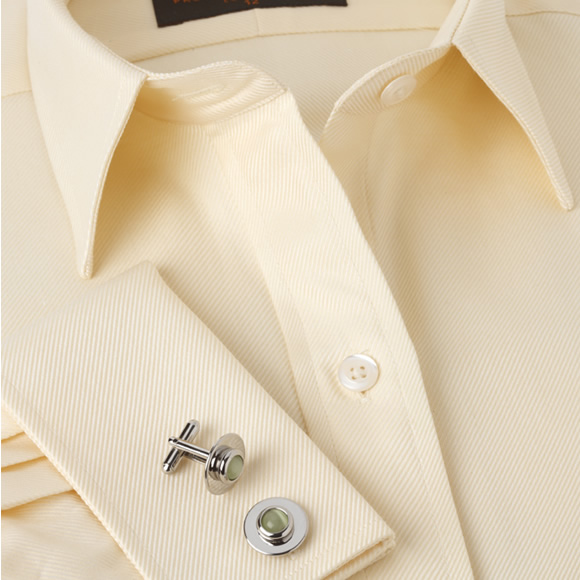 Cream Luxury Twill Classic Shirt