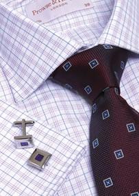 Lilac & Royal Marwood Check Shirt