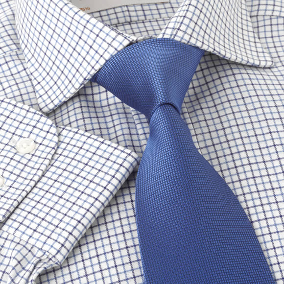 Navy & Blue Country Check Shirt