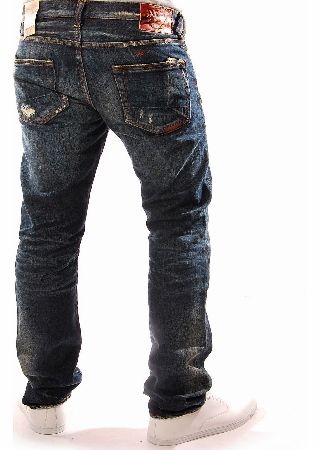 Prps Vintaged Cotton Denim Jeans