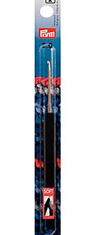 Prym 14cm Aluminium Crochet Hook, Assorted Widths