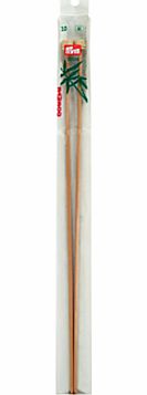 Prym 33cm Single Point Bamboo Knitting Needles,