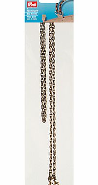Prym Anna Gold Effect Chain Bag Handle, 110cm, 1