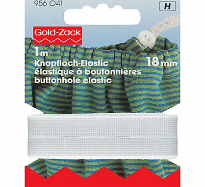 Prym Gold-Zack Buttonhole Elastic, 1m