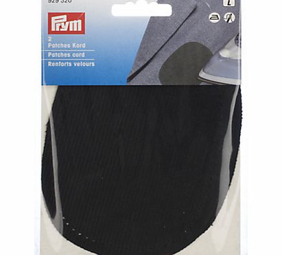 Prym Gold-Zack Iron-On Cord Patches, 2 Per Pack